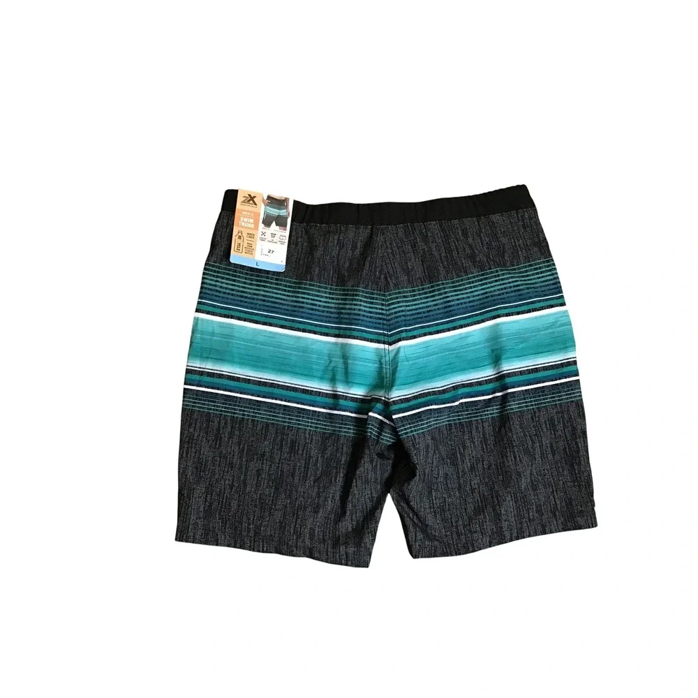ZeroXposur Men's Green Swim Trunk‎ Board Shorts with Inner Liner Size L NWT